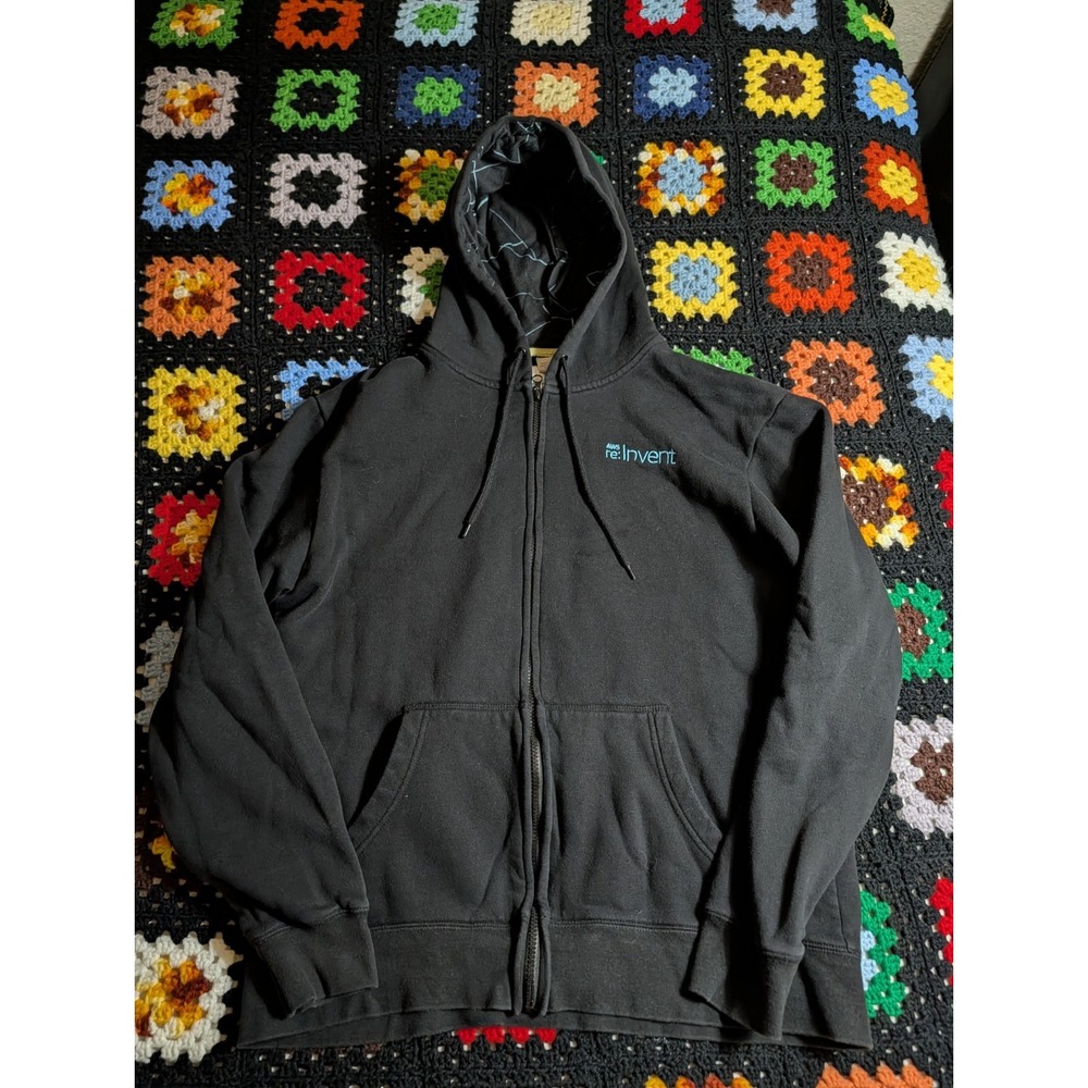 Amazon‎ AWS Reinvent Hoodie Sweatshirt Small Developer Certified Cloud XL 2022
